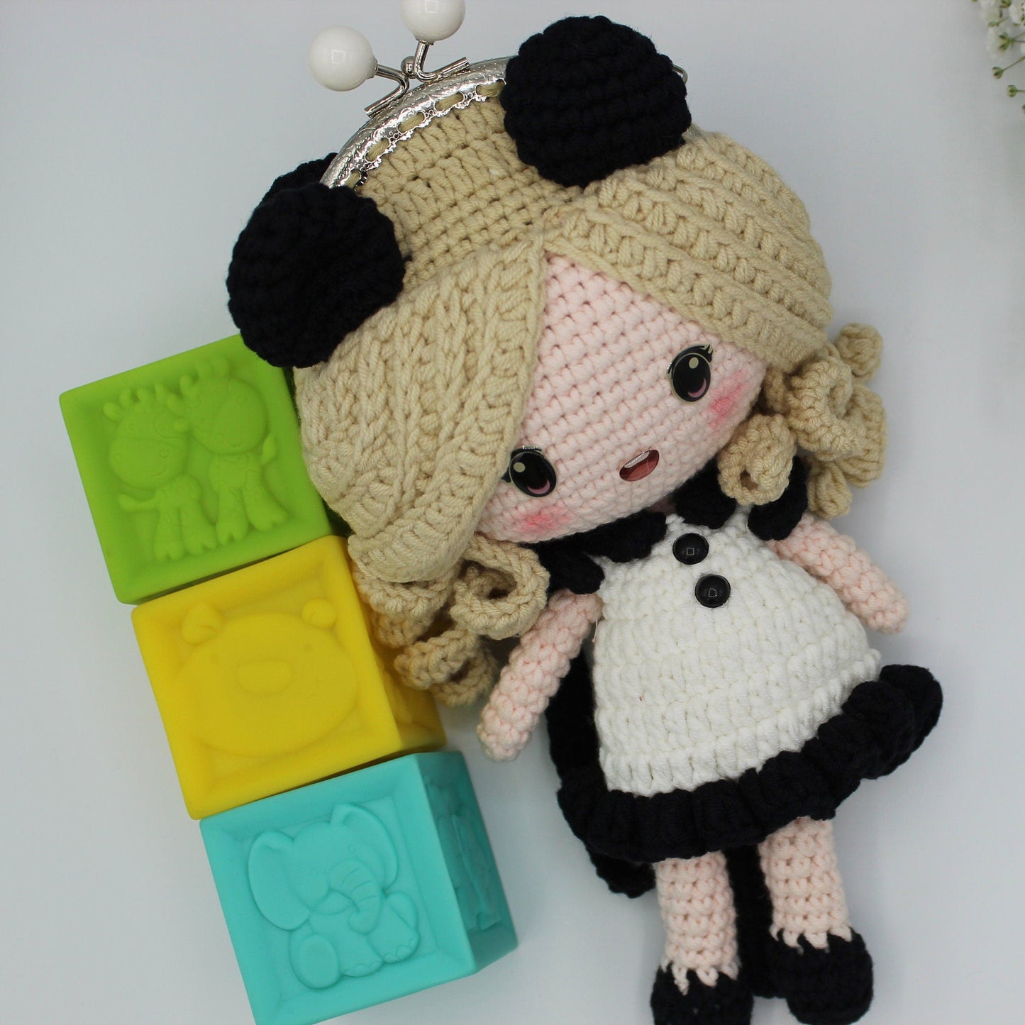 Princess Crochet Toddler Purse P4