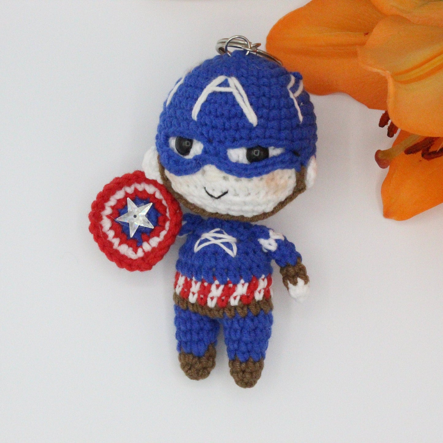 Captain America Keychain