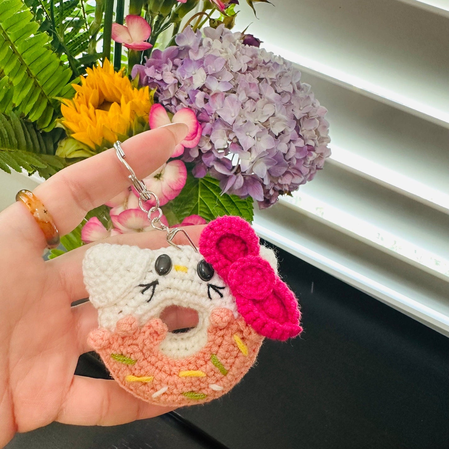 Cute Unique Donut Crochet Amigurumi