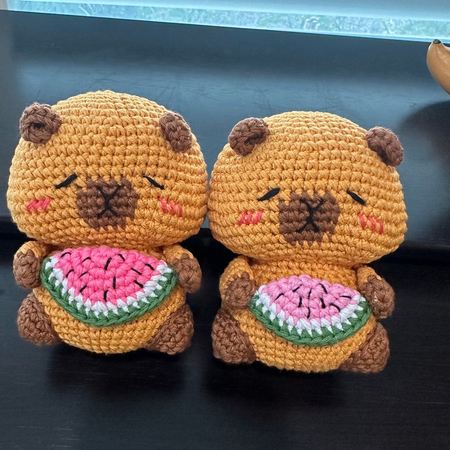 Set Of Two Crochet Amigurumi