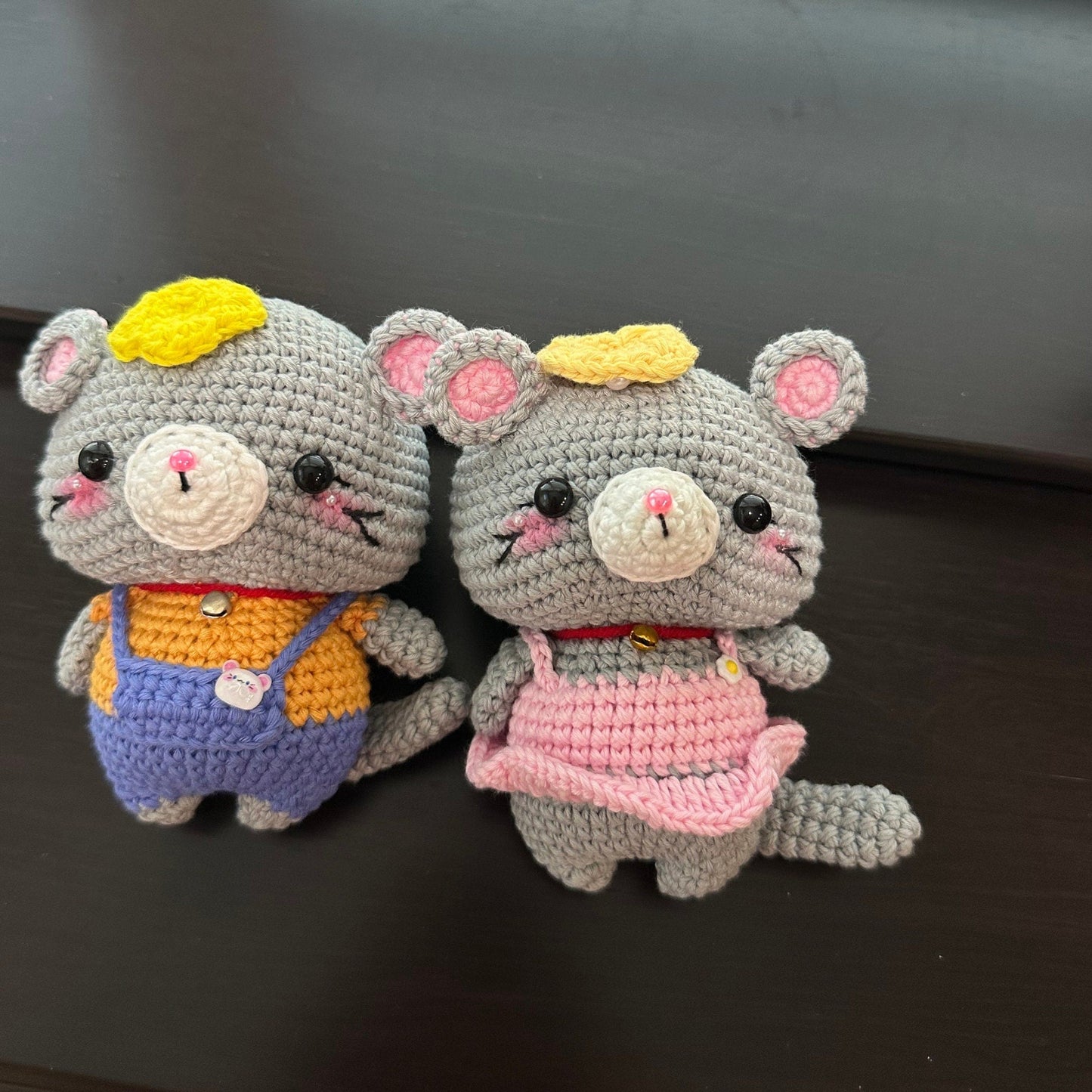 Set Of Two Crochet Amigurumi