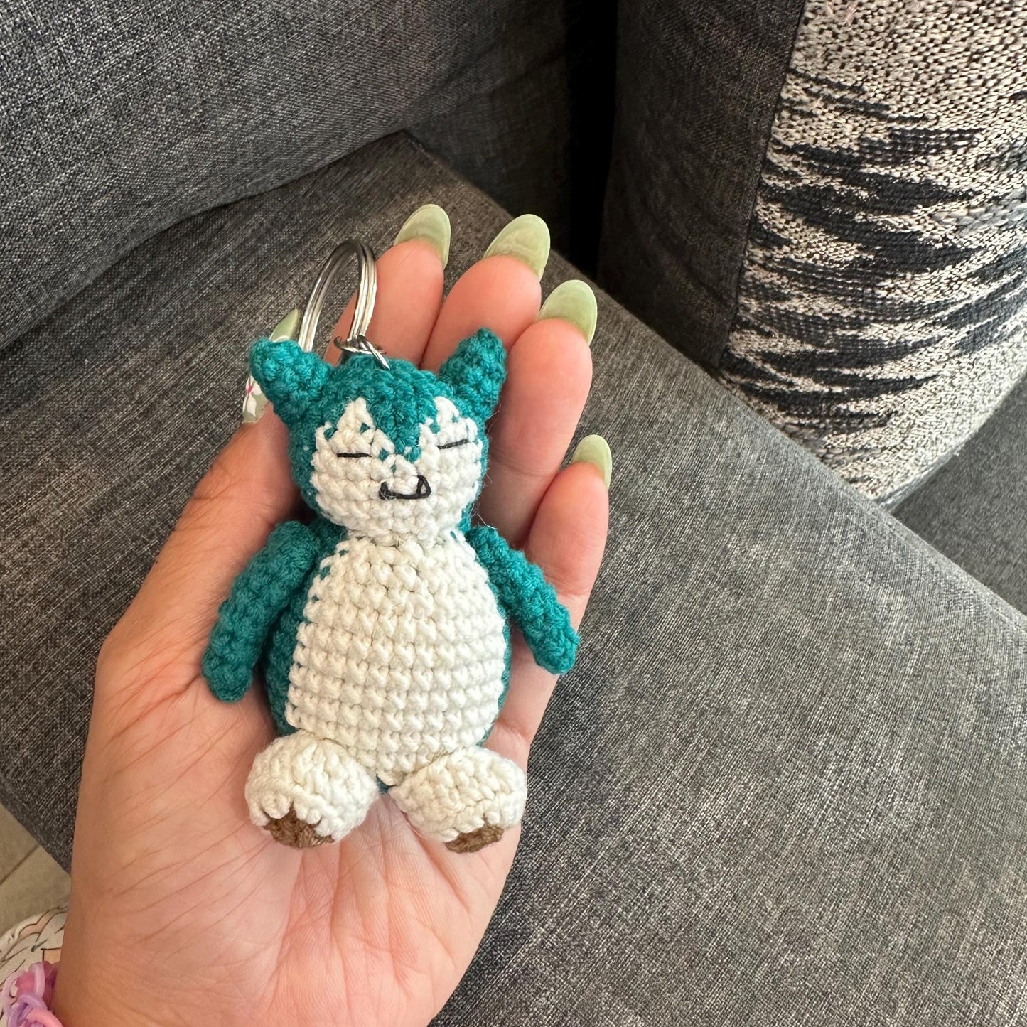 Snorlax Keychain