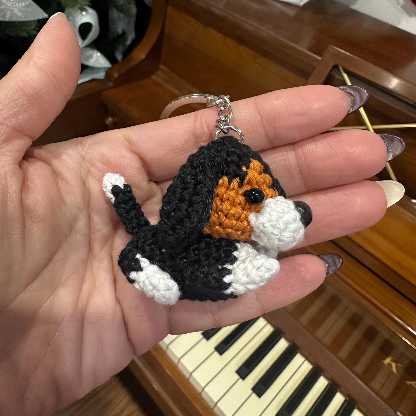 Puppy Keychain