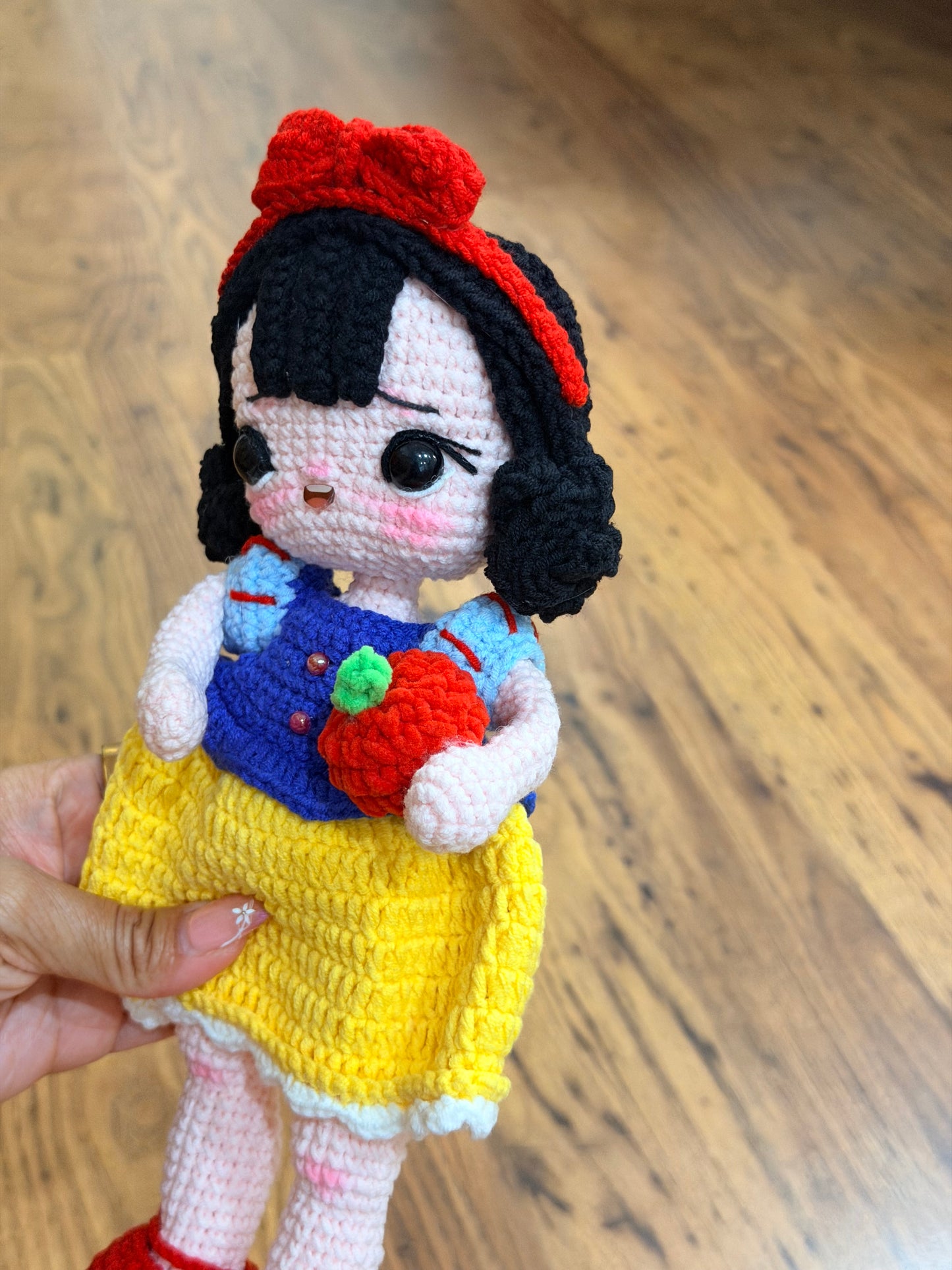 Snow White Crochet Stuffed Animal / Amigurumi Doll