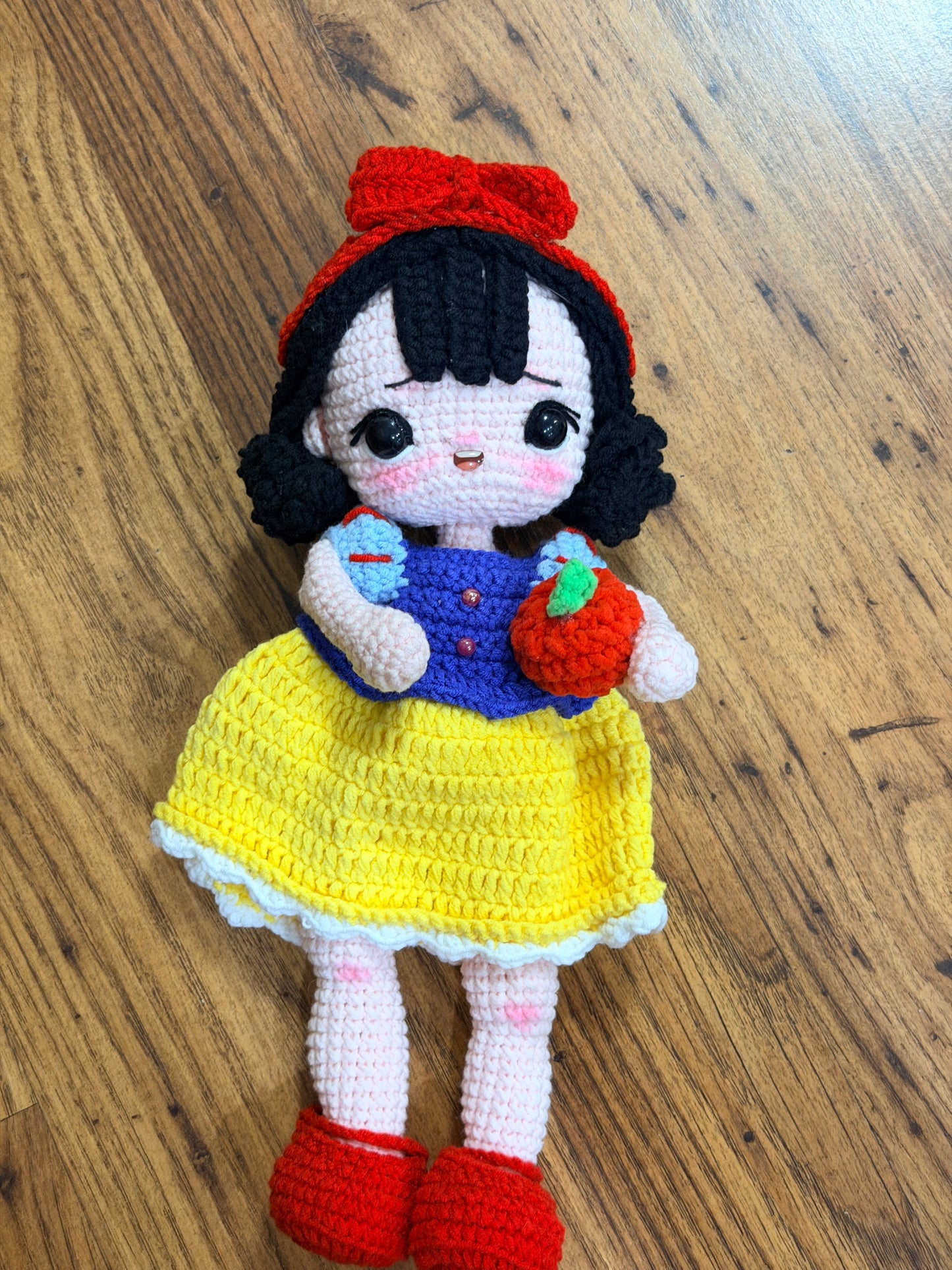Snow White Crochet Stuffed Animal / Amigurumi Doll