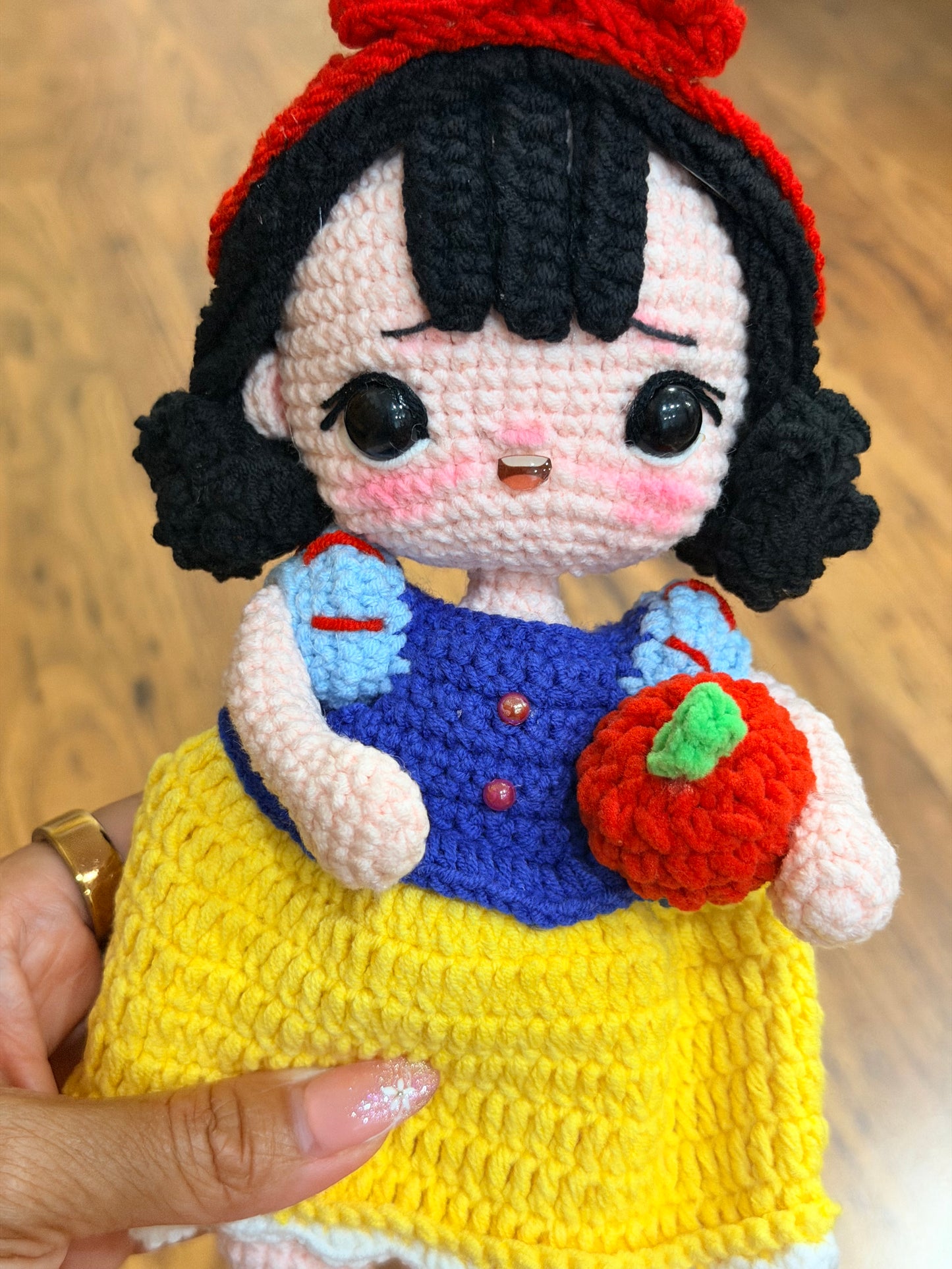 Snow White Crochet Stuffed Animal / Amigurumi Doll