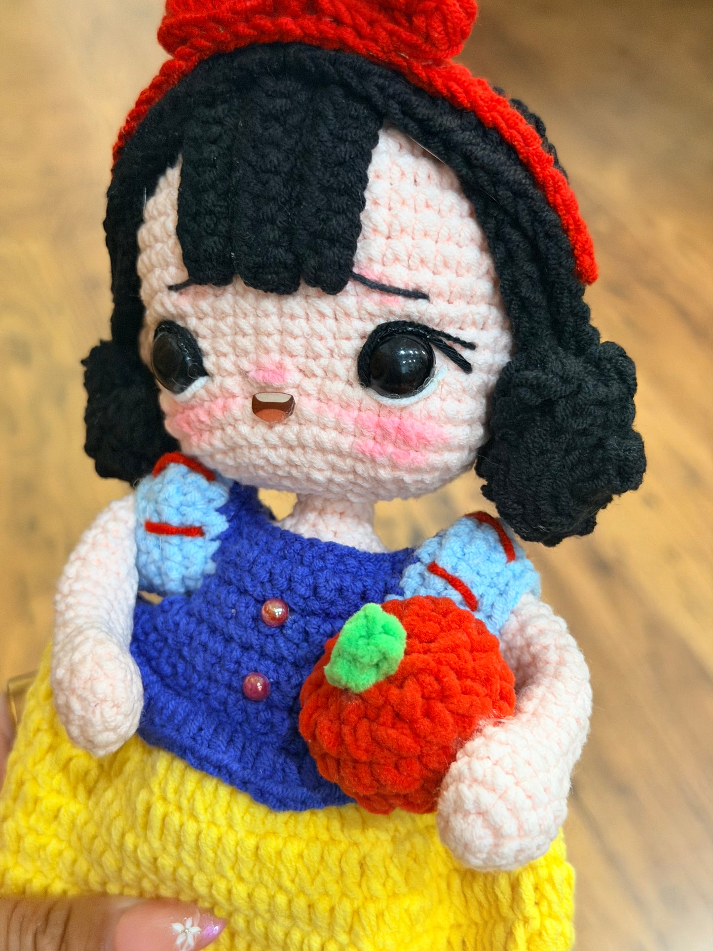 Snow White Crochet Stuffed Animal / Amigurumi Doll