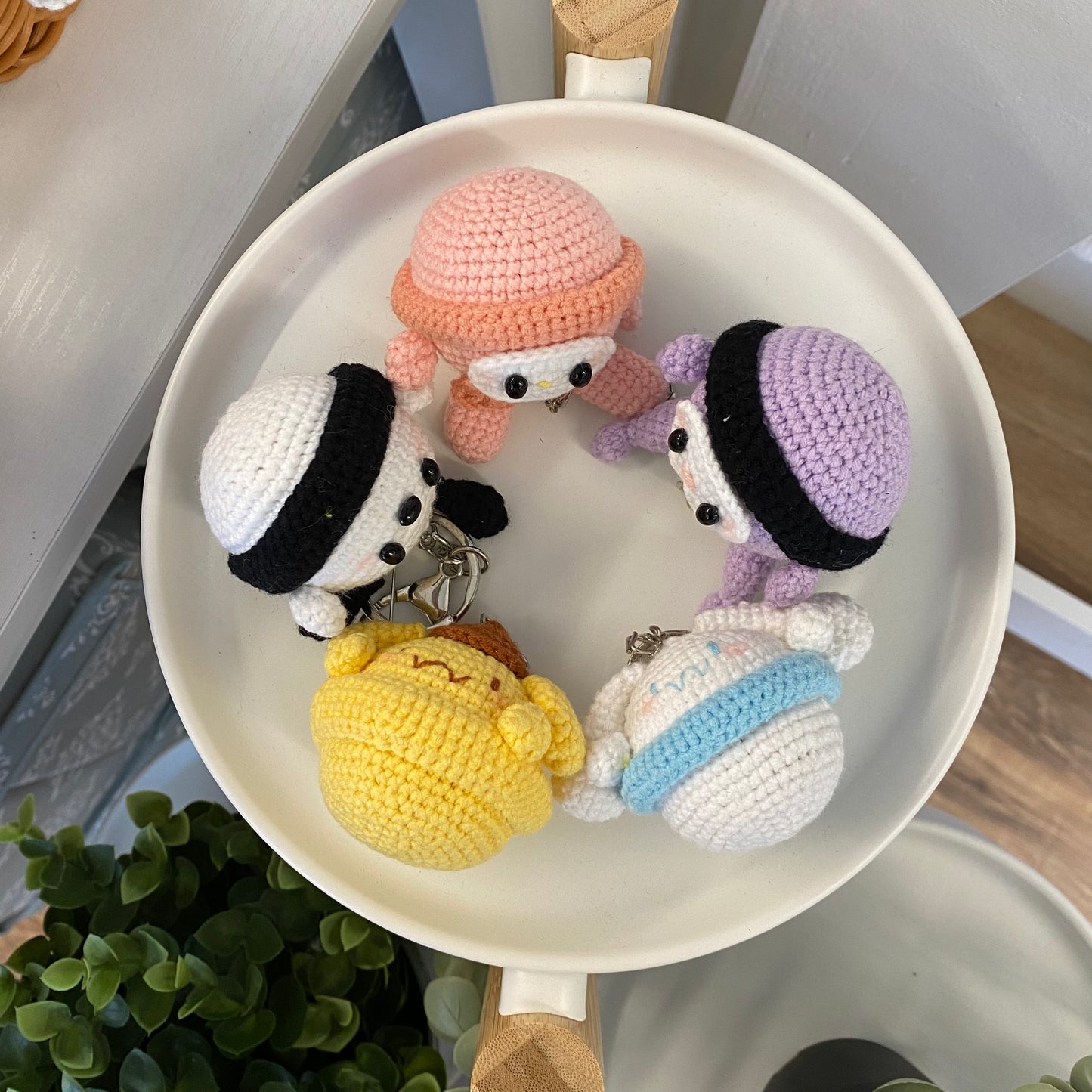Crochet Amigurumi Cute Keychain