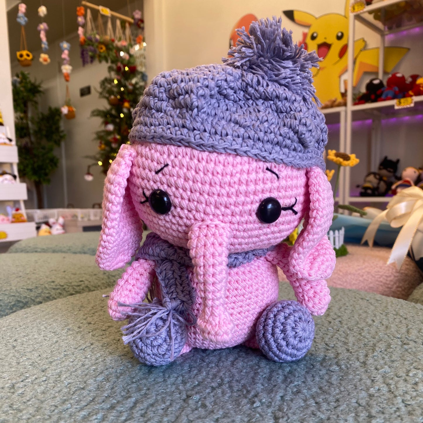 Pink Elephant Crochet