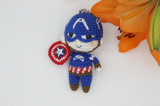 Captain America Keychain