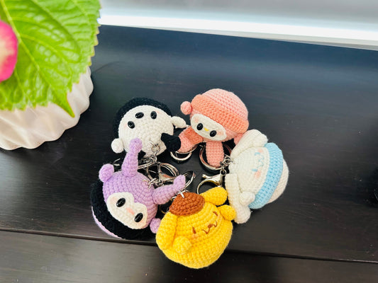 Crochet Amigurumi Cute Keychain