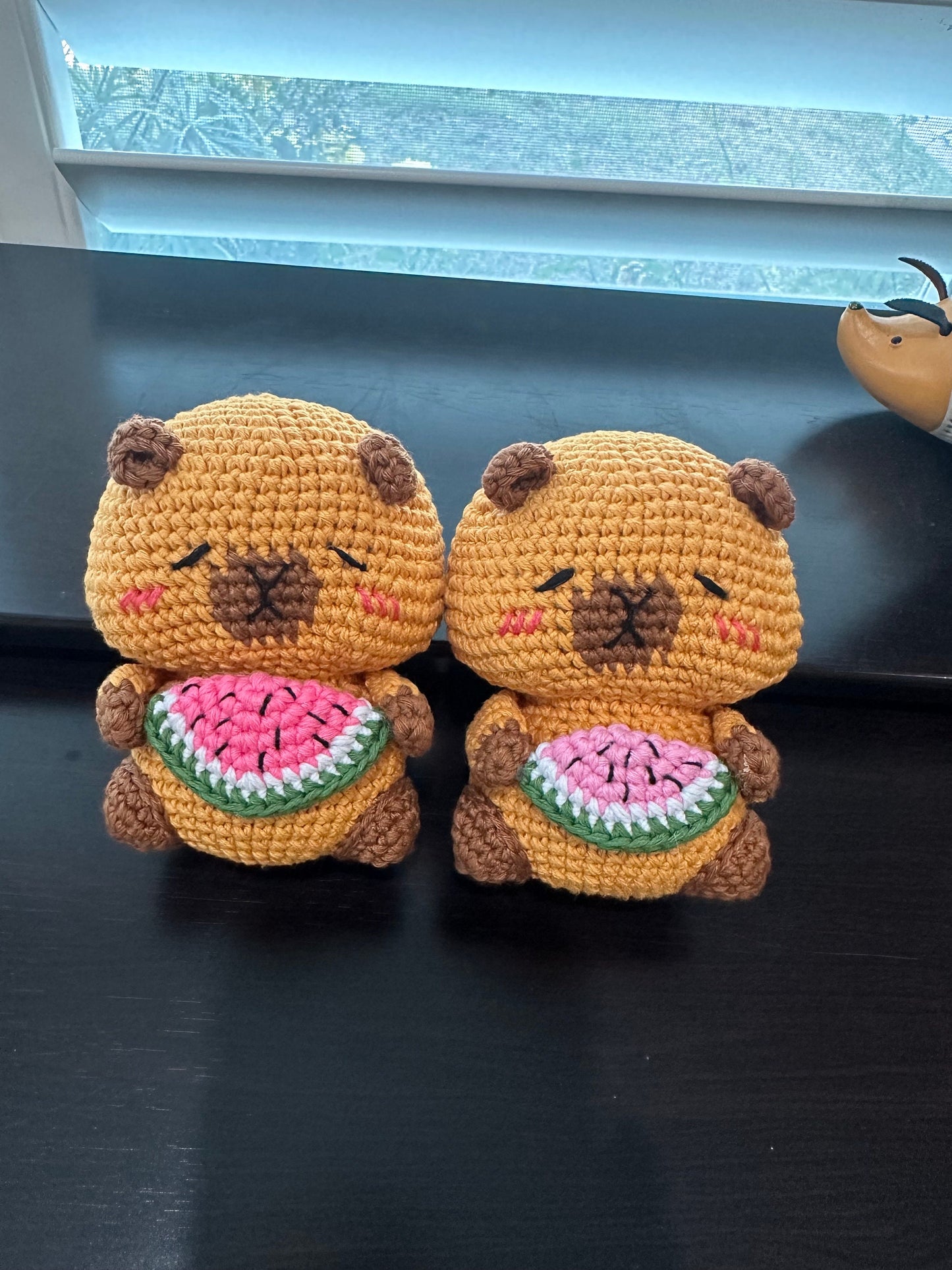 Set Of Two Crochet Amigurumi