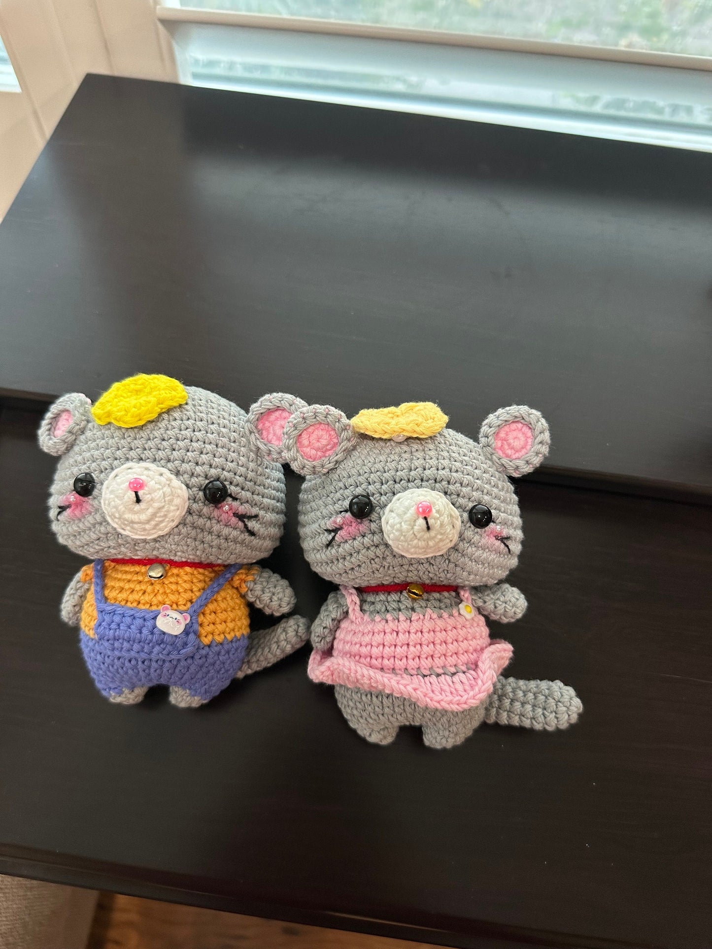 Set Of Two Crochet Amigurumi