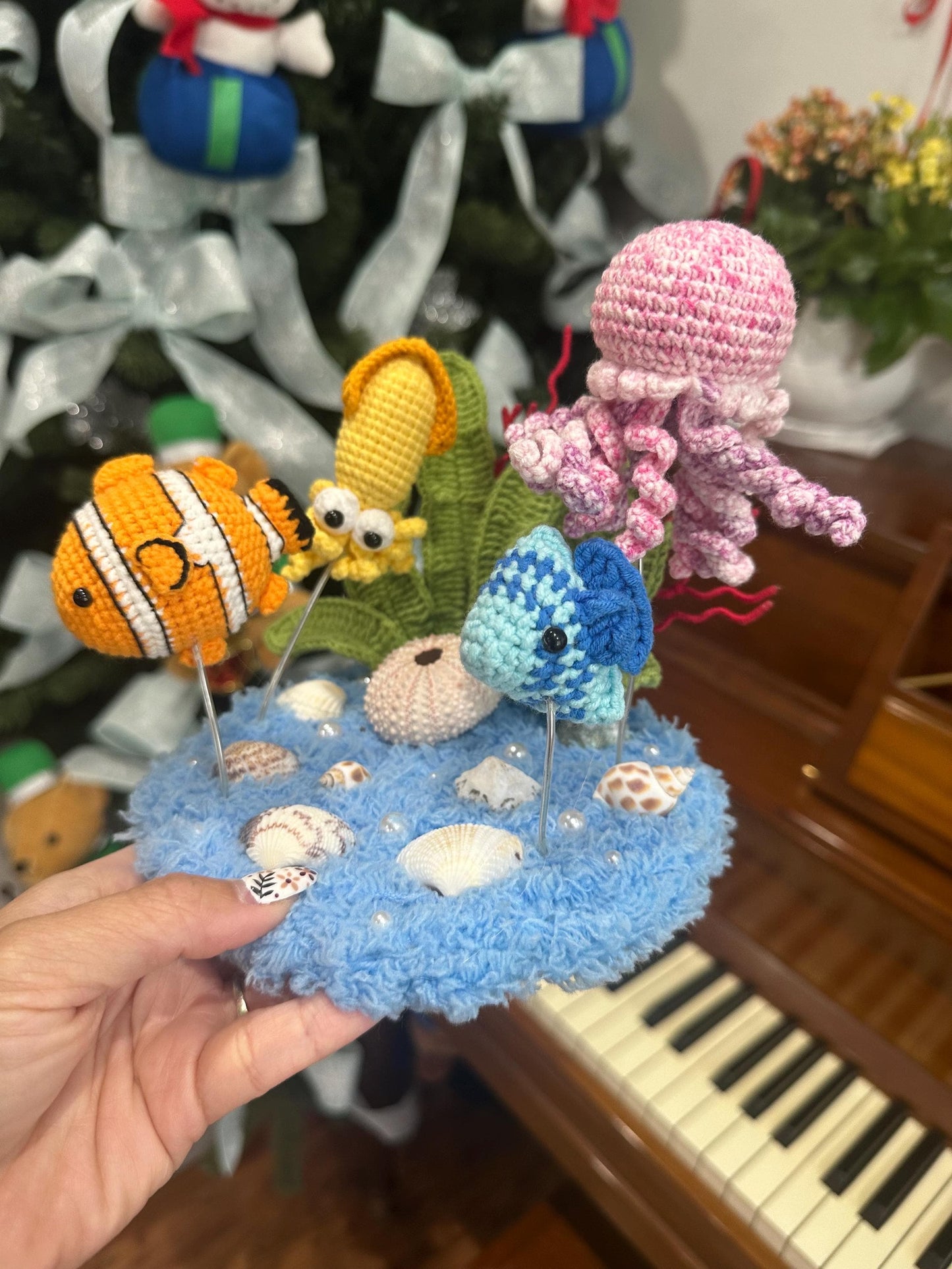 Under The Sea Crochet Decor