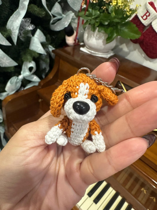 Puppy Keychain