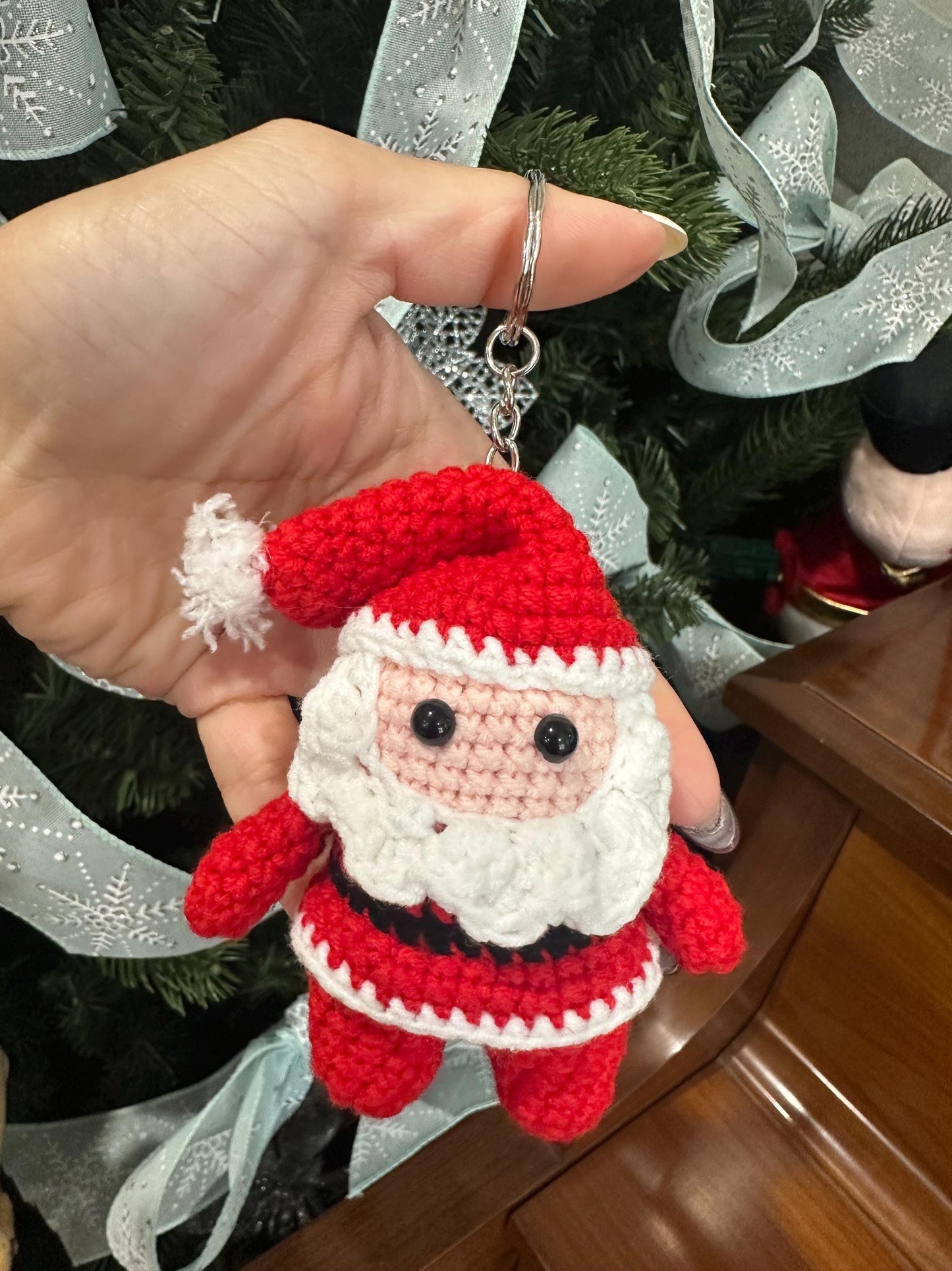 Santa Claus Keychain