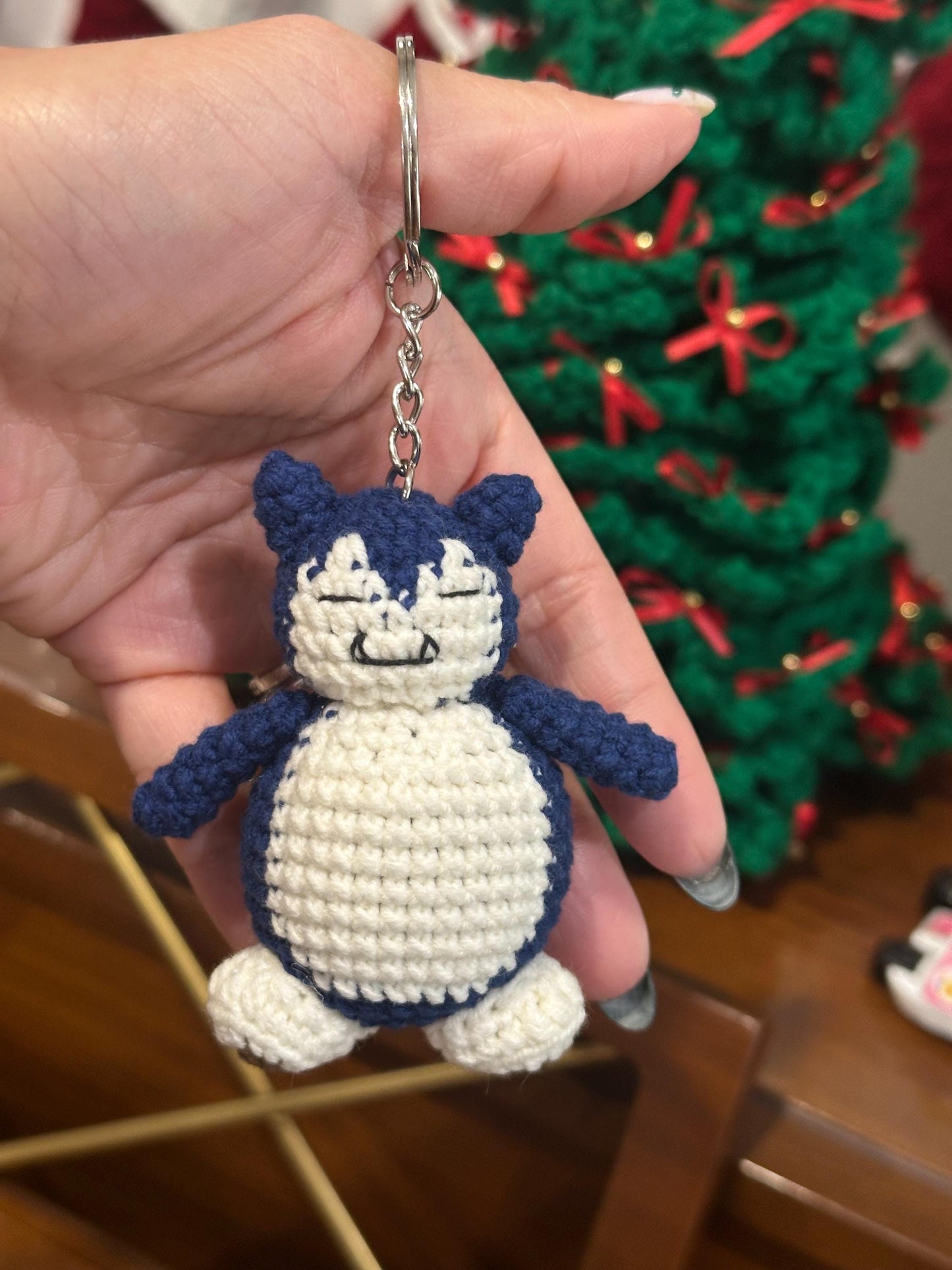 Snorlax Keychain